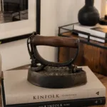 Antyczne żelazko SENSIBLE No. 2 N.R.S. & Co. USA – XIX w. – żeliwo z odpinaną rączką