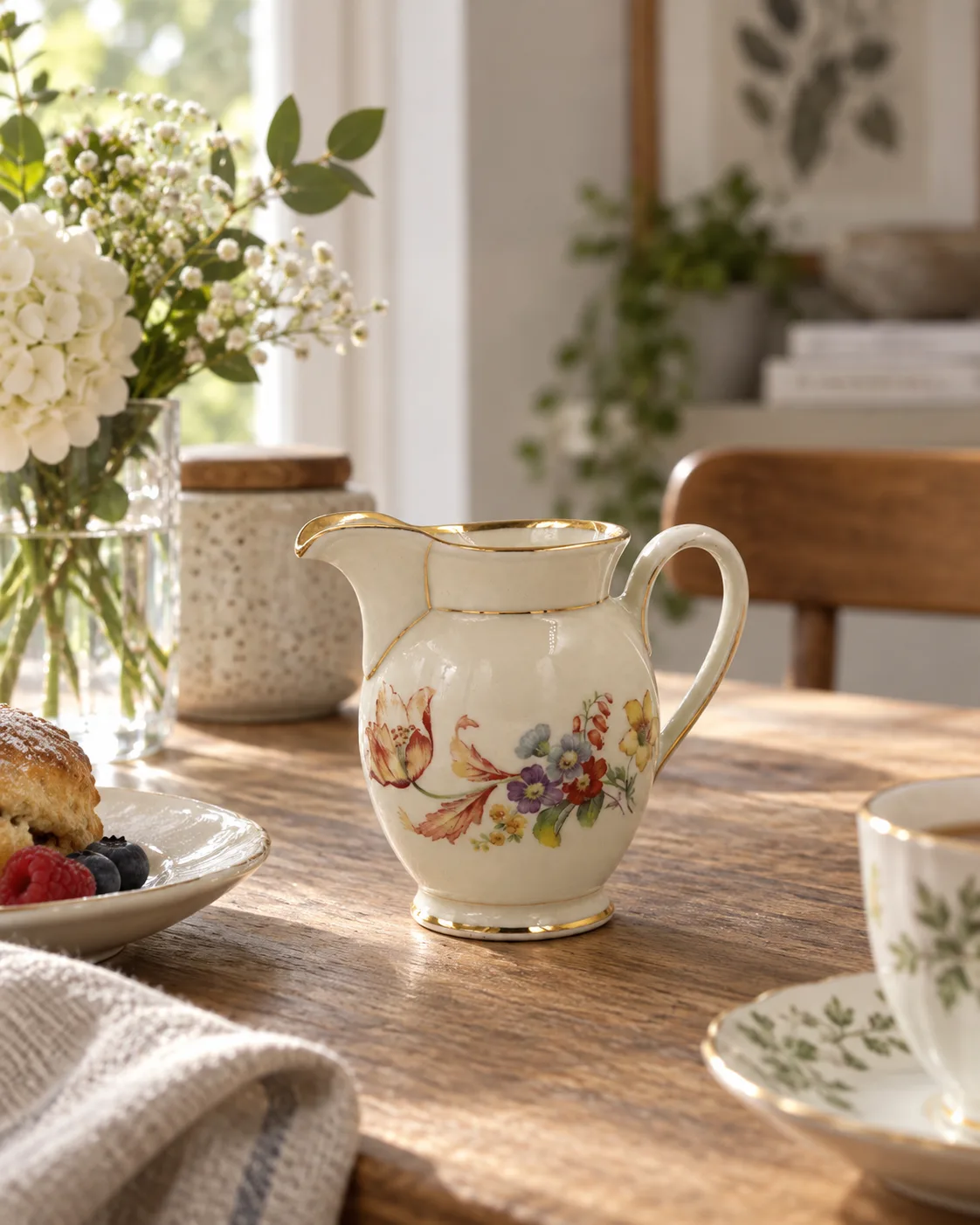 Stary mlecznik KPM Kjøbenhavns Porcellains Maleri Dania porcelana